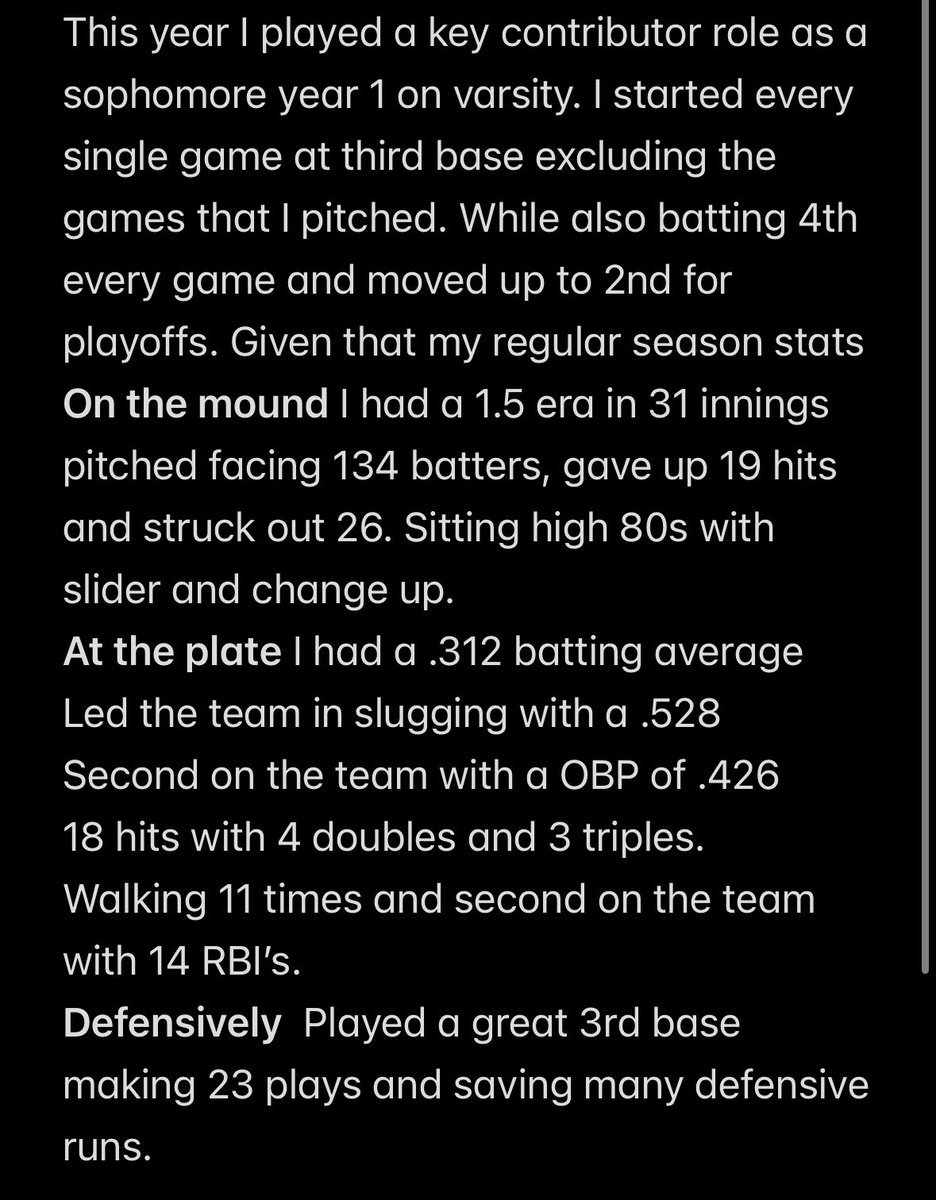 Derek Soroa (@dereksoroa34) on Twitter photo Derek Soroa 6’1 180 3b/Of/RHP Fordham prep class of 2027 Varsity sophomore year stats. Big summer coming soon anyone interested in watching my games I will be playing for <a href="/ShowTime_Select/">ShowTime Select Recruiting</a> 16u national and posting our schedule soon. Derek Soroa 6’1 180 3b/Of/RHP Fordham prep class of 2027 Varsity sophomore year stats. Big summer coming soon anyone interested in watching my games I will be playing for <a href="/ShowTime_Select/">ShowTime Select Recruiting</a> 16u national and posting our schedule soon.