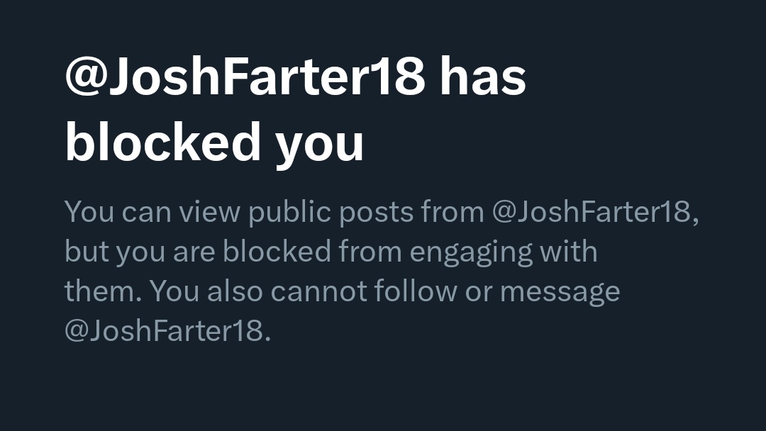 Yall ever wonder why someone you have never interacted with blocks you online? Dont even follow them lol