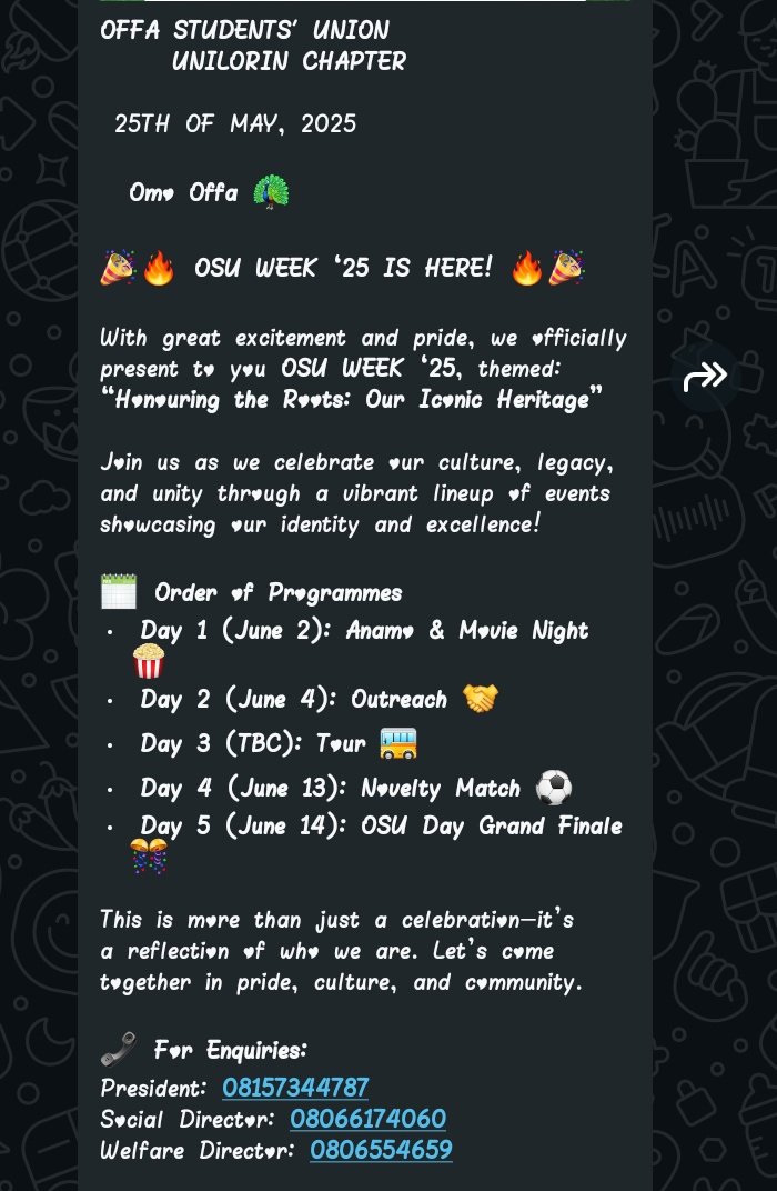 osuuilchapter01's tweet image. Are you ready to roll???
Let's celebrate our roots, culture and heritage.
Join us!!!
#OSUweek
#IconicHeritage