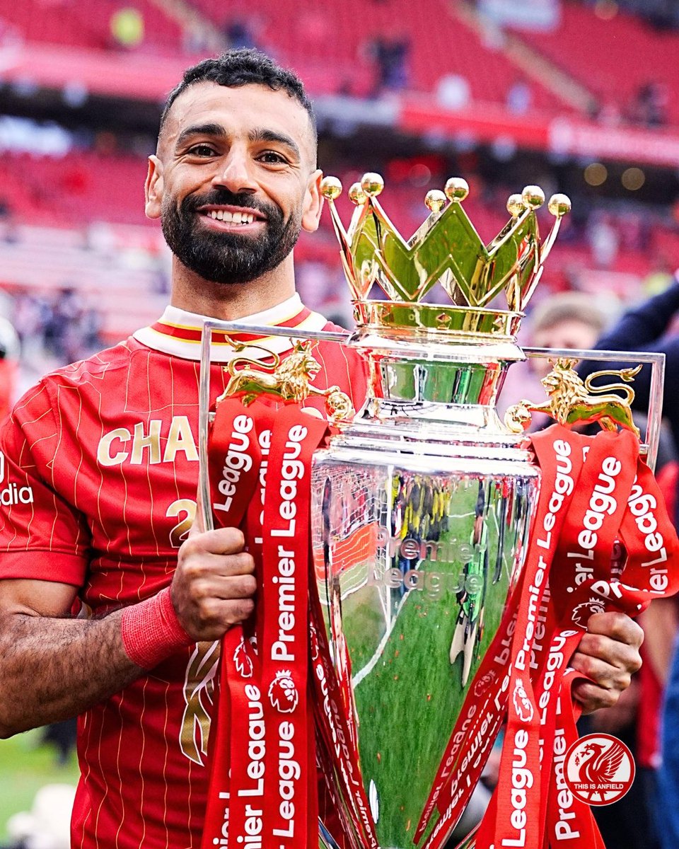 thisisanfield's tweet photo. Player of the Season ✅
Golden Boot ✅
Playmaker of the Year ✅
Premier League winner ✅

👑 KING https://t.co/b4aYHU2hXj