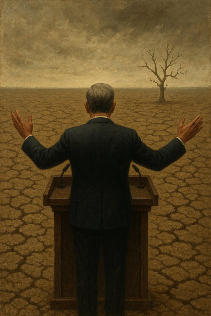 عالمنا أصبح -كالأرض البوار- التي لا تُثمر .

لم يعد لدينا ما نقوله لهم، ولم يعد لديهم ما يسمعونه منّا.