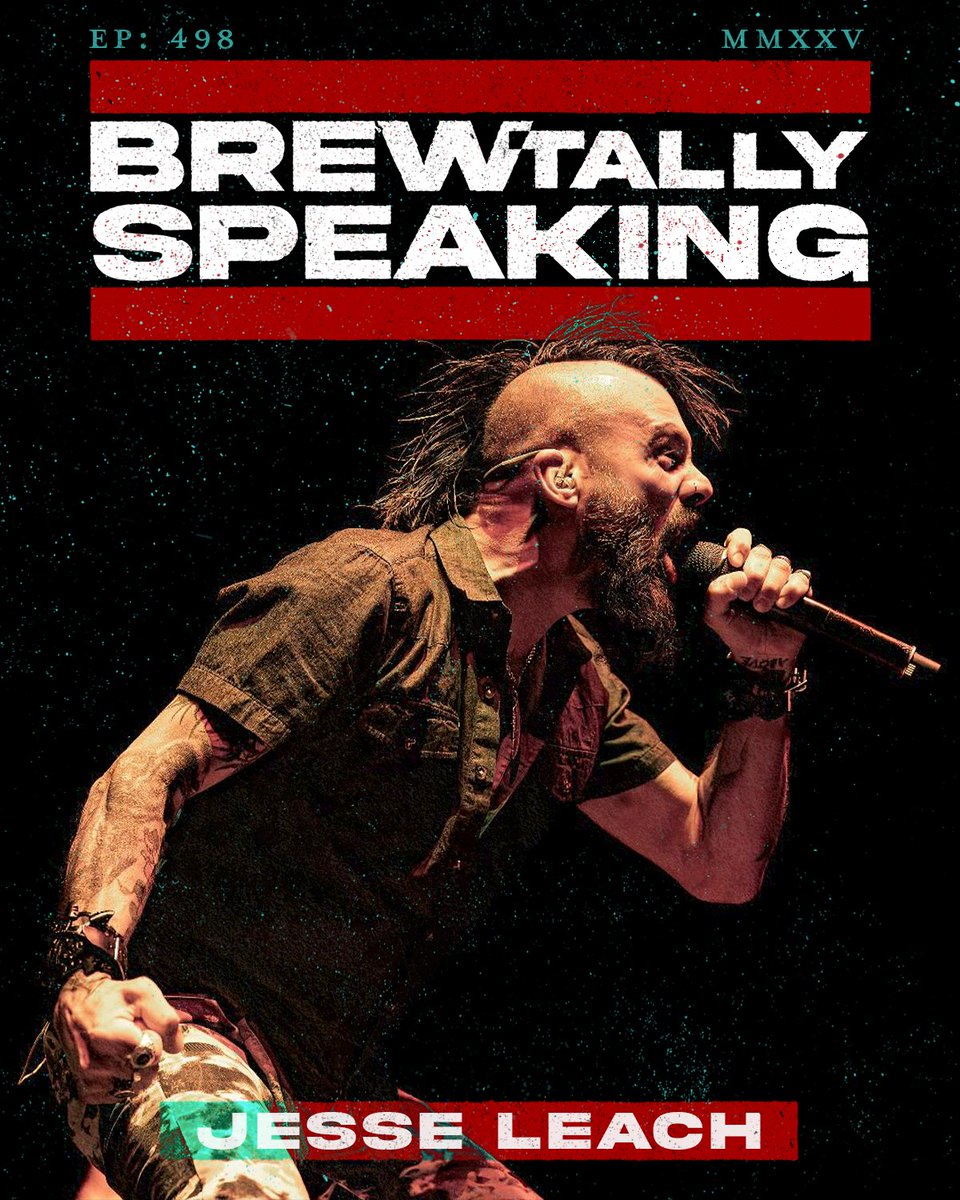 EP 498 is up now w/ Jesse Leach of <a href="/kseofficial/">Killswitch Engage</a> 

Audio:
podcasts.apple.com/us/podcast/bre…

Video:
youtu.be/eshz4m4crvg?si…

Join us as we discuss some trying times we both went through. Getting better at taking criticisms, meditation and more in this chat.