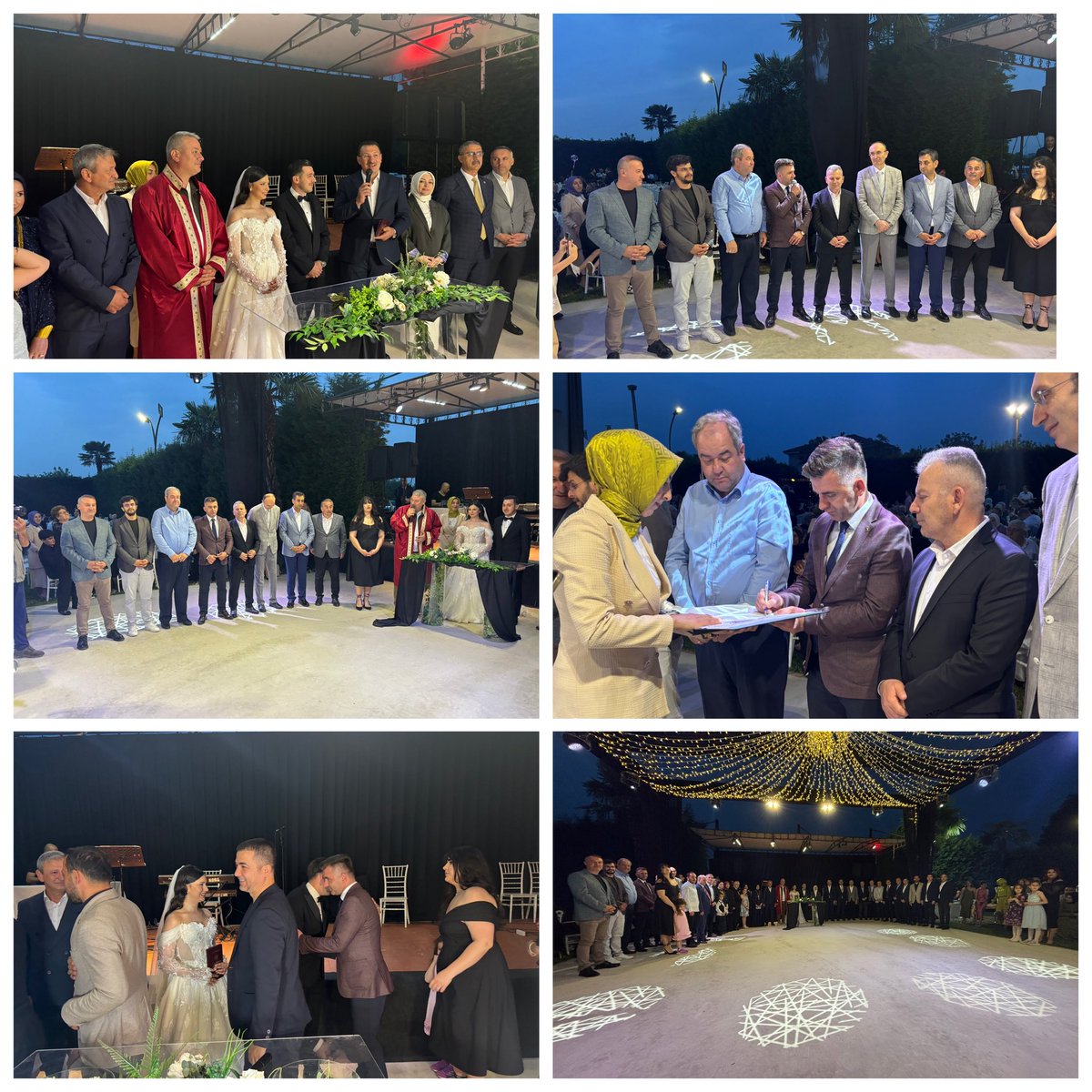 Önceki dönem Erenler Belediye Başkanımız Rahmi Şengül’ün kıymetli oğlunun düğün cemiyetine katılarak bu özel güne şahitlik ettik.

Genel Başkan Yardımcımız, AK Parti Genel Merkez Seçim İşleri Başkanımız Sn. Ali İhsan Yavuz, Sakarya protokolümüz ve birbirinden değerli