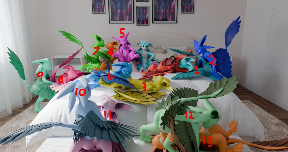 Thank you all for the 3k followers!!! I appreciate you all and here i have the spiri orgy! 
at $20 USD a slot feel free to message me here or discord its first in best dressed so grab one quick! (if there is a lot i might do another one)
info+ in reply
#avali #yiff #YCH #furry