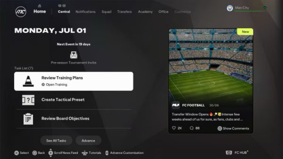 Career Mode menus over the years

Which is your favourite?