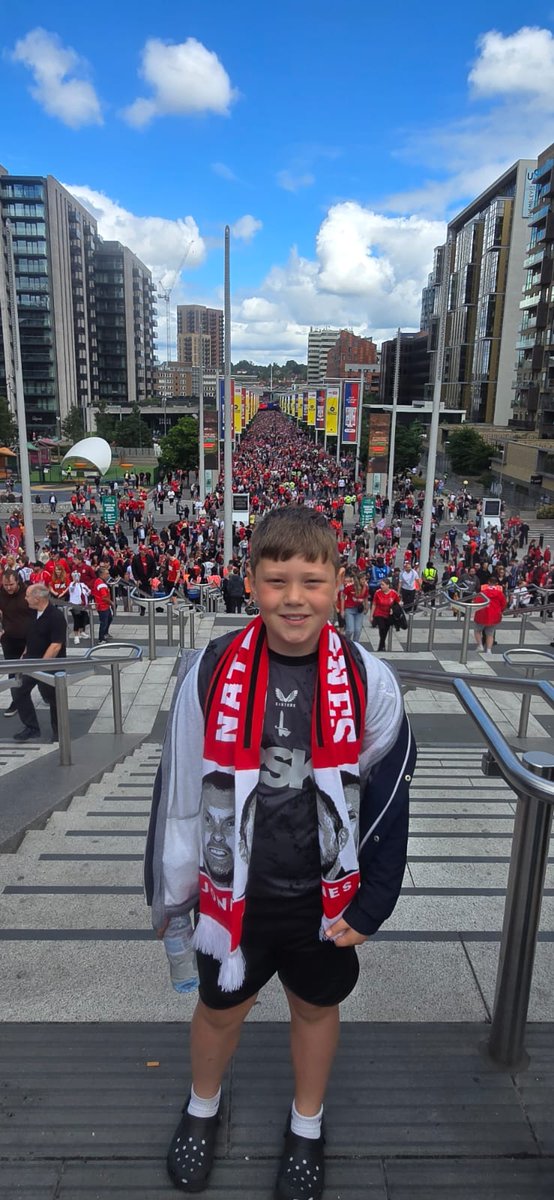 My boy had the best day <a href="/CAFCofficial/">Charlton Athletic FC</a>