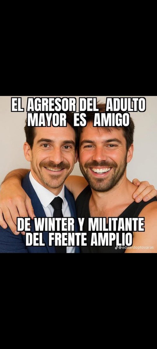 Guarden esta foto antes que la borren. El casi asesino del conserje adivinen de que partido es.