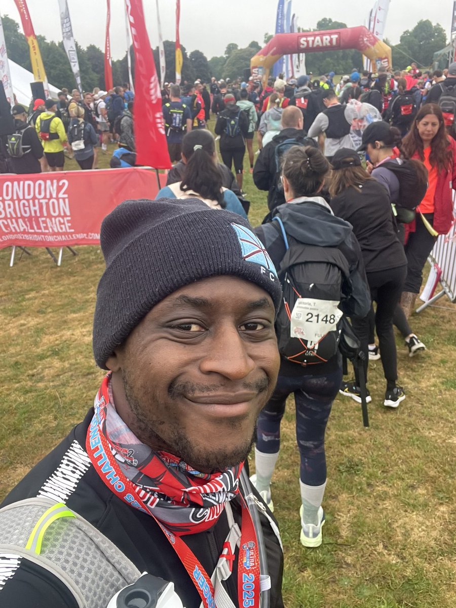 YouLoveCess's tweet image. Yesterday I attempted the 100k Ultra London 2 Brighton for @mndassoc which my oldman is battling. Unfortunately, I didn’t quite get to the finish line I managed to clock in 80.5k which is a remarkable achievement. Sore is an understatement 🤣 @UltraChallenges #L2BChallenge