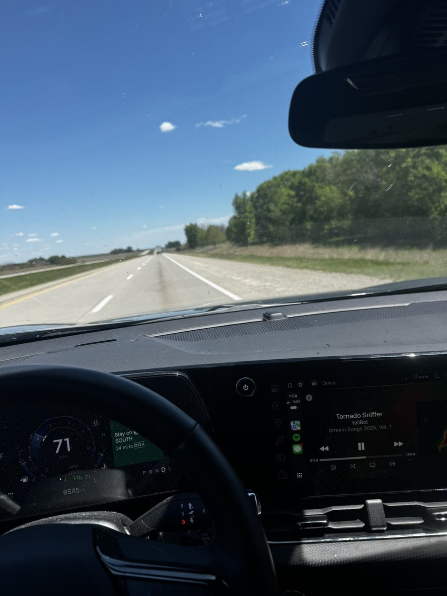 Caleb Beacham (@cb_stormchasing) on Twitter photo Nothing like an afternoon drive jamming out to <a href="/BradArnoldWX/">Brad Arnold</a>’s theme song on Spotify thanks to <a href="/ryanhallyall/">Ryan Hall, Y’all</a> and <a href="/OfficialYallbot/">YallBot</a> Nothing like an afternoon drive jamming out to <a href="/BradArnoldWX/">Brad Arnold</a>’s theme song on Spotify thanks to <a href="/ryanhallyall/">Ryan Hall, Y’all</a> and <a href="/OfficialYallbot/">YallBot</a>