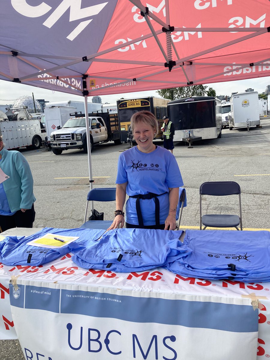 The UBC Remyelinators team stepped up for the #MSWalk <a href="/MSCanOfficial/">MS Canada</a>!