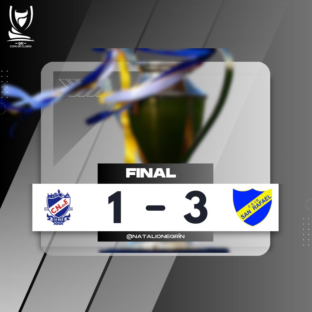 Copa B
Ganó San Rafael