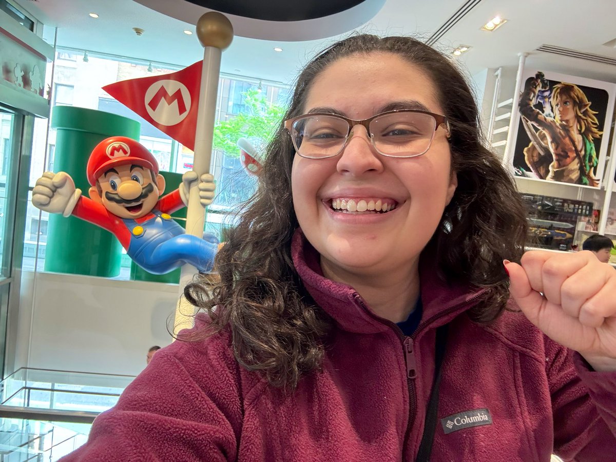 This is the ONLY time you will see me smiling for Mario WAHOOO!!!