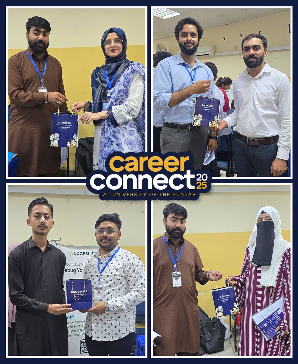 code_suite's tweet image. Connecting with the future of tech at Career Connect, @IBITPU
CodeSuite had an amazing time engaging with students and discussing their career aspirations.
#CodeSuite #IBIT #CareerFair #StudentEngagement
