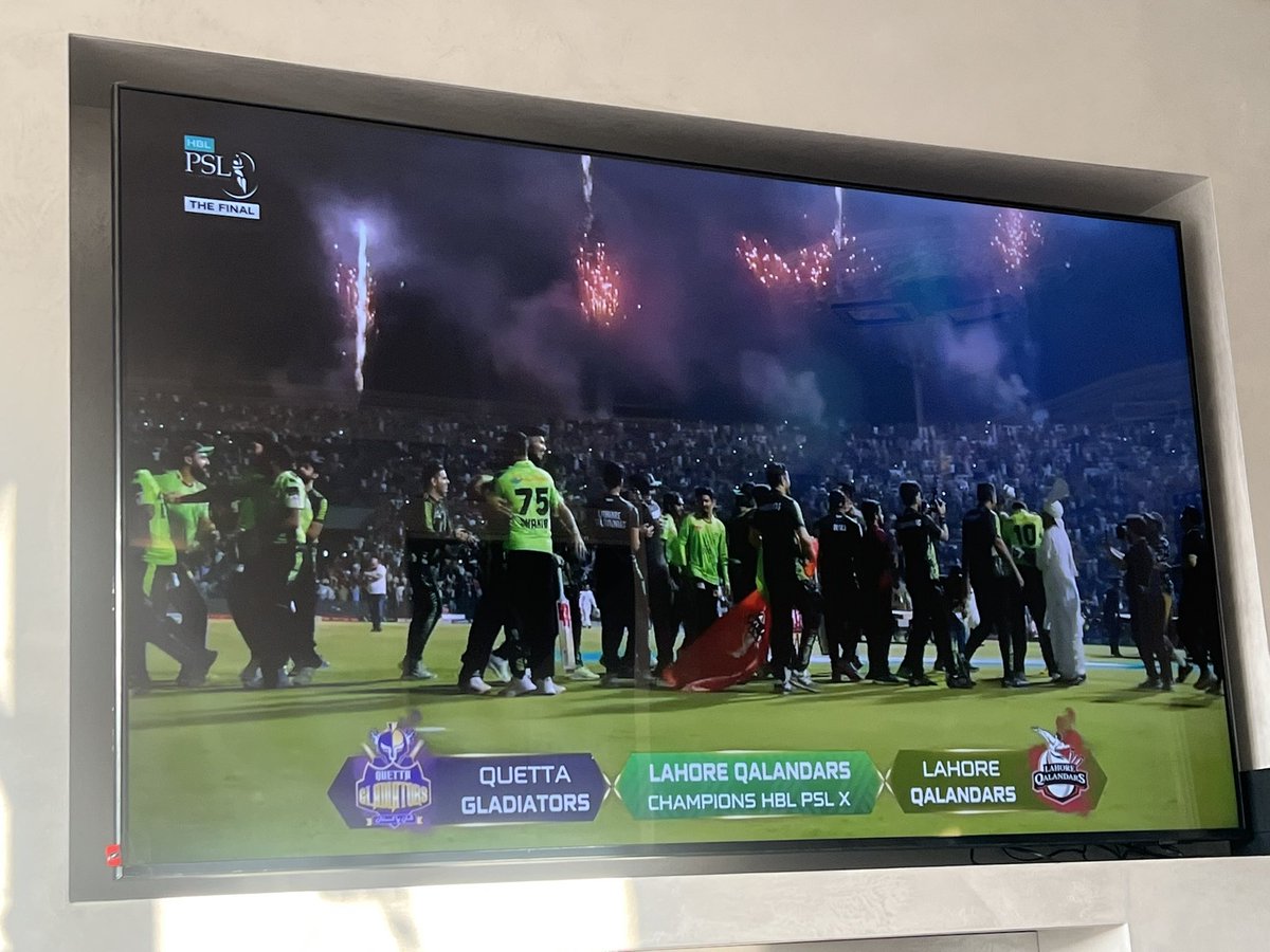 Dr Samara Afzal (@samaraafzal) on Twitter photo What a game of cricket! The best team won.. Congratulations <a href="/lahoreqalandars/">Lahore Qalandars</a> <a href="/kalson/">Umar Farooq Kalson</a> ..#LQvQG #PSLFinal .. well done <a href="/salnaseer/">Salman Naseer</a> on a great tournament 👏🏼 What a game of cricket! The best team won.. Congratulations <a href="/lahoreqalandars/">Lahore Qalandars</a> <a href="/kalson/">Umar Farooq Kalson</a> ..#LQvQG #PSLFinal .. well done <a href="/salnaseer/">Salman Naseer</a> on a great tournament 👏🏼