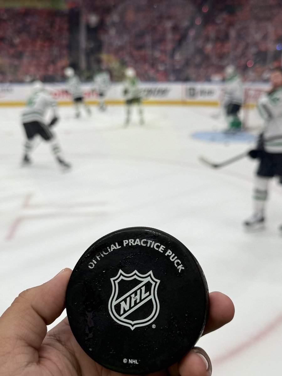 Made it to Edmonton and got another one! Let’s steal this one! #TexasHockey