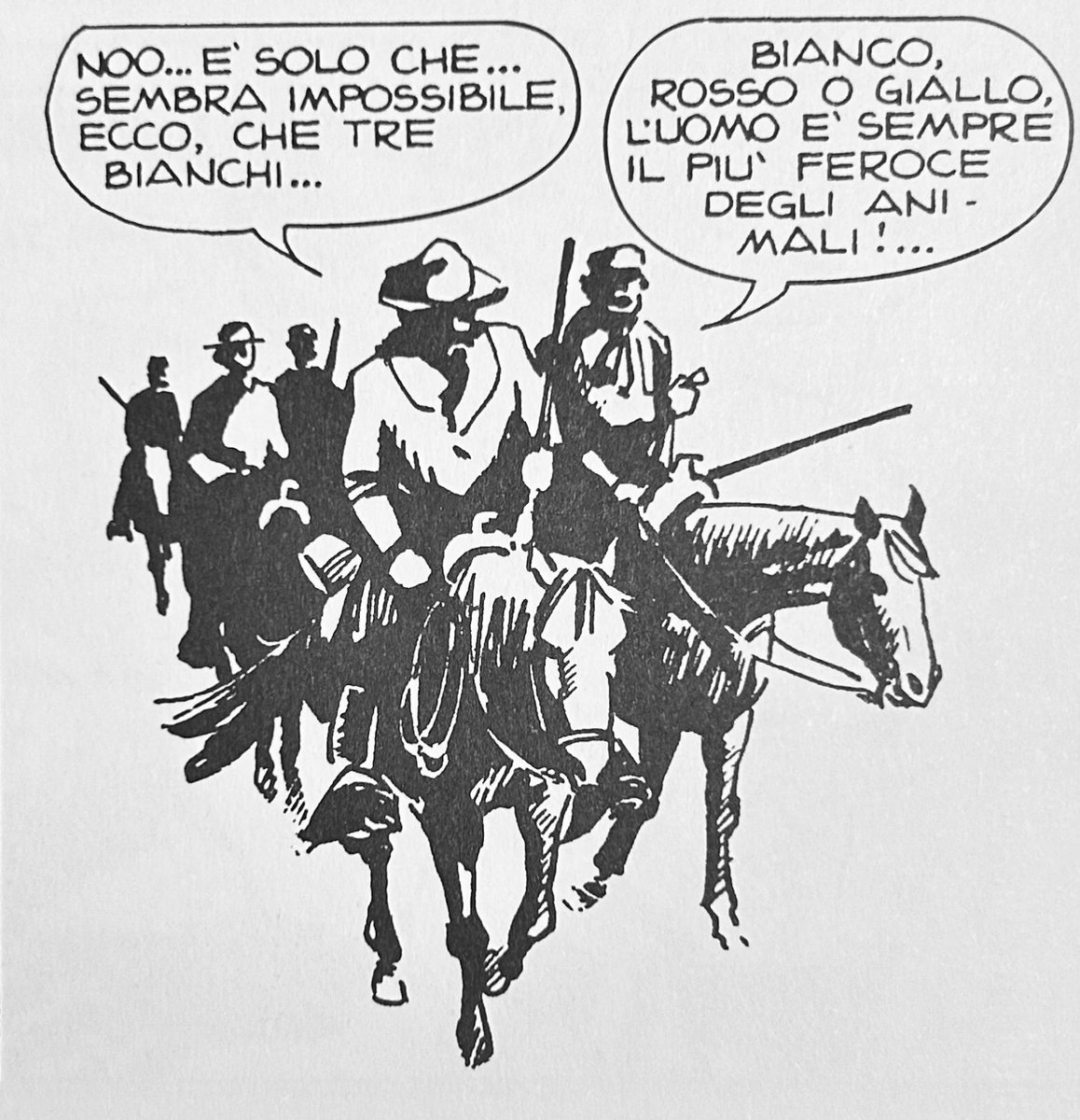DiegoImperatore's tweet image. Come abbattere le differenze in una sola vignetta.
#KenParker 
(Berardi/Milazzo, 1977)
#Fumetti