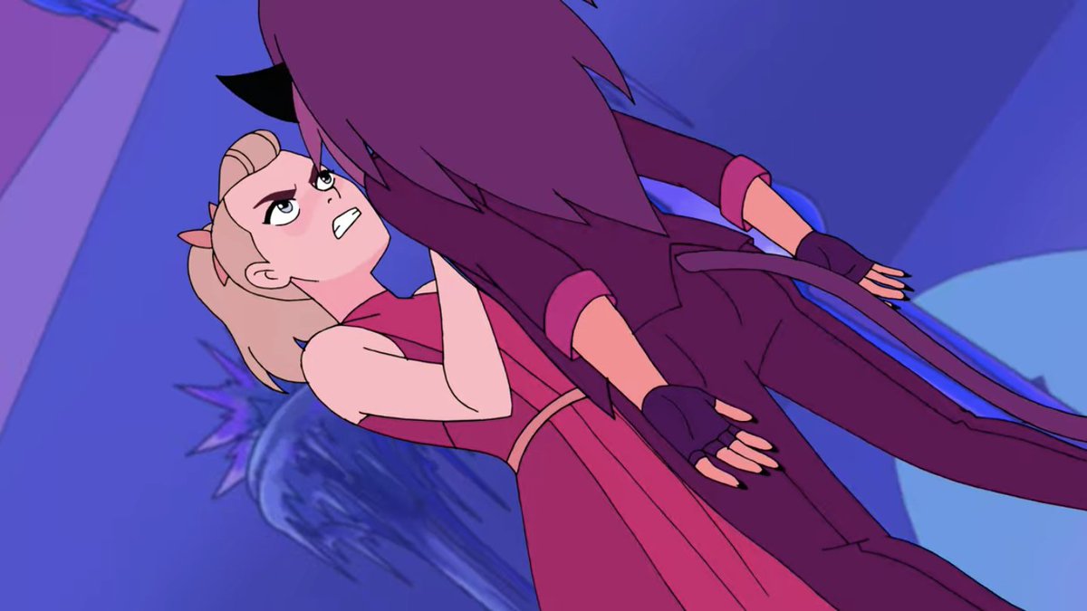 Strong_Adora's tweet image. Adora's Muscular Arms holding up her future magicat wife