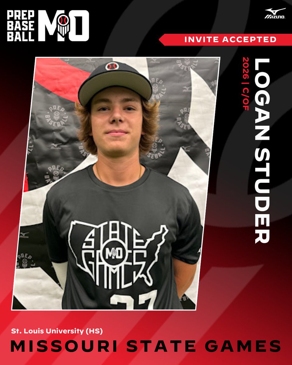 Prep Baseball Missouri (@prepbaseballmo) on Twitter photo #๐๐๐๐๐๐ ๐๐ง๐ฏ๐ข๐ญ๐ ๐๐๐๐๐ฉ๐ญ๐๐ โ
C/OF Logan Studer (St. Louis University, 2026) is headed to the Missouri State Games at the Univ. of Missouri on June 9 & 10.
Request an invite to the premier event of the summer โคต๏ธ
๐: loom.ly/Sq65MVQ // <a href="/loganstuder9/">Logan Studer</a> #๐๐๐๐๐๐ ๐๐ง๐ฏ๐ข๐ญ๐ ๐๐๐๐๐ฉ๐ญ๐๐ โ
C/OF Logan Studer (St. Louis University, 2026) is headed to the Missouri State Games at the Univ. of Missouri on June 9 & 10.
Request an invite to the premier event of the summer โคต๏ธ
๐: loom.ly/Sq65MVQ // <a href="/loganstuder9/">Logan Studer</a>