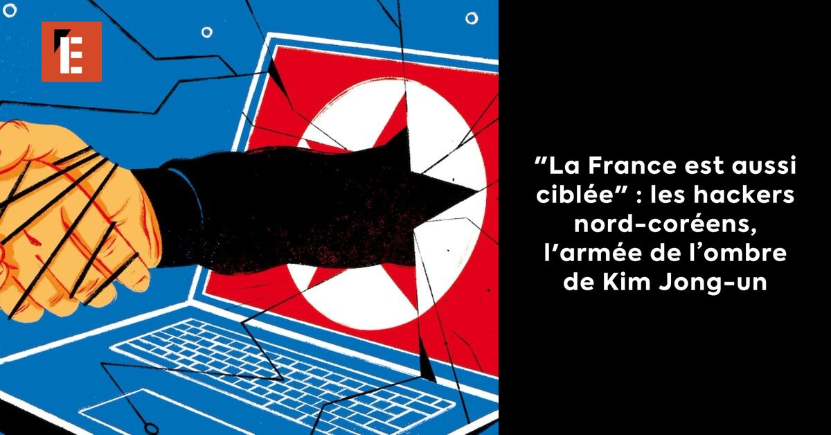 L'Express (@lexpress) on Twitter photo Pyongyang a développé des techniques redoutables pour infiltrer les systèmes informatiques des entreprises occidentales.
➡️ l.lexpress.fr/btd
✍️ Par <a href="/A_gayte/">Aurore Gayte</a> Pyongyang a développé des techniques redoutables pour infiltrer les systèmes informatiques des entreprises occidentales.
➡️ l.lexpress.fr/btd
✍️ Par <a href="/A_gayte/">Aurore Gayte</a>