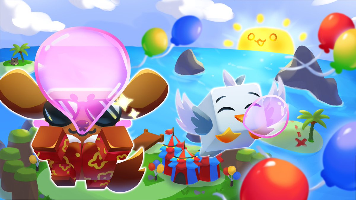 RumbleStudiosRB's tweet image. 🏖️ Update 5 is here! ⛱️
Explore the new Beach Festival! Use your metal detector and discover rare artifacts. Find them all for a special reward! 🏆
Tons of new pets and mythic auto delete!🔮
Use code “update5” for free rewards! 😏