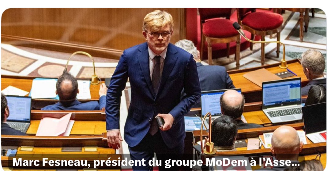 ✅ « On en vient à porter les thèses de l’extrême droite. Mais ce n’est pas ça, le centre ! »
Entièrement d’accord avec Marc Fesneau.
Le MoDem, c’est la responsabilité, pas la démagogie.
Le bloc central doit rester fidèle à ses valeurs.

#MarcFesneau #MoDem #BlocCentral