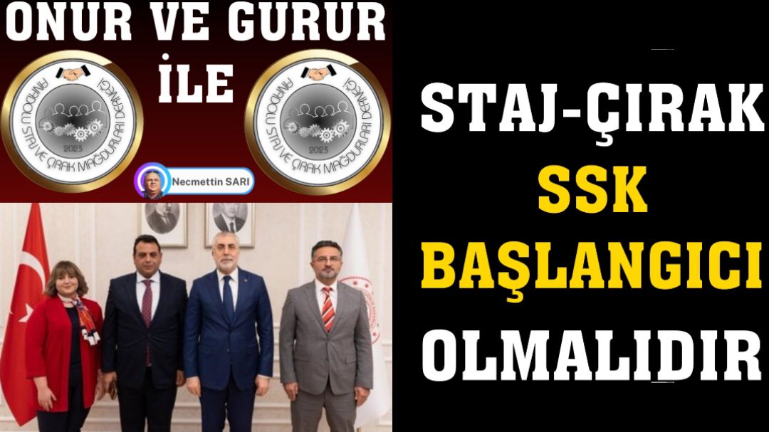 <a href="/ElifGne945976/">🇹🇷Elif 🇹🇷</a> <a href="/Ilker0109/">ilker</a> <a href="/platfrmcirakstj/">STAJ VE ÇIRAKLIK SİGORTASI MAĞDURLARI PLATFORMU</a> <a href="/RTErdogan/">Recep Tayyip Erdoğan</a> <a href="/isikhanvedat/">Prof. Dr. Vedat Işıkhan</a> <a href="/csgbakanligi/">T.C. Çalışma ve Sosyal Güvenlik Bakanlığı</a> <a href="/MSCANBAL/">Mehmet Salih CANBAL</a> <a href="/MuratCahidCINGI/">Dr.Murat Cahid CINGI</a> <a href="/cbsbb/">T.C. Cumhurbaşkanlığı Strateji ve Bütçe Başkanlığı</a> <a href="/TCCBHPK/">Cumhurbaşkanlığı Hukuk Politikaları Kurulu</a> <a href="/Tisk_kurumsal/">TİSK</a> <a href="/dbdevletbahceli/">Devlet Bahçeli</a> <a href="/Onuronal_/">Onur Önal</a> <a href="/MHP_Bilgi/">MHP</a> <a href="/RTEdijital/">Erdoğan Dijital Medya</a> <a href="/Mustafa_Destici/">Mustafa Destici</a> <a href="/_cevdetyilmaz/">Cevdet Yılmaz</a> <a href="/tcmeb/">Millî Eğitim Bakanlığı</a> <a href="/TatarHummet/">Hümmet TATAR</a> <a href="/yilmaztunc/">Yılmaz TUNÇ</a> <a href="/erkanakcay45/">Erkan Akçay</a> <a href="/mfatihkacir/">Mehmet Fatih KACIR</a> <a href="/Yusuf__Tekin/">Yusuf Tekin</a> <a href="/memetsimsek/">Mehmet Simsek</a> <a href="/TCSanayi/">Sanayi ve Teknoloji Bakanlığı</a> <a href="/Akparti/">AK Parti</a> <a href="/dogansenturk/">Doğan Şentürk</a> <a href="/selcukktepeli/">Selçuk Tepeli</a> <a href="/osman_girgin/">Osman Girgin</a> <a href="/ekremacikel/">Ekrem Açıkel</a> <a href="/tarkankalelitv/">Tarkan Kaleli</a> <a href="/ErcanSeki/">ERCAN SEKİ</a> <a href="/ERKANTAN__/">ERKAN TAN</a> <a href="/mesutyar/">Mesut Yar</a> <a href="/kubrapc/">kübra par</a> <a href="/merveyildirimtv/">merve yıldırım</a> <a href="/melihaokur2/">Meliha Okur</a> <a href="/ifarukaksu/">İsmail Faruk Aksu</a> <a href="/hlmdrgn/">Hilmi DURGUN</a> <a href="/UlviYonter/">Dr.İzzet Ulvi YÖNTER</a> Hsnahshd

Staj Çırağa Tam SGK
Tam Güvence Olmalı
Uzun Kol Kısa Kol 
Paradoksu Kalkmalı
Çırak Geleceğe
Güvenle  Bakmalı...
Sayın
<a href="/UlviYonter/">Dr.İzzet Ulvi YÖNTER</a> 
<a href="/kamilaydinmhp/">Prof.Dr.Kamil Aydın</a> 
<a href="/MKalayci42/">Mustafa Kalaycı</a>
<a href="/safiyeirem3/">EstSafiş🍀🇹🇷🍀🇹🇷</a>
<a href="/Safiyesfs/">Safiş</a>
<a href="/senolkartal3535/">StajÇıraklıkPlatformu_Senolkartal</a>
<a href="/aysesahin_e/">EST@yse</a>
<a href="/Avsarbeyi3840/">AvşarBeyİ</a>
<a href="/SaridagKenan/">KeN🅰️N</a>
<a href="/Ramazan35003599/">Ramazan Aksöz</a>