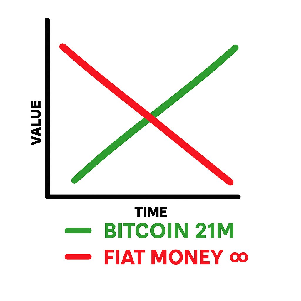 Explaining Bitcoin. 
This image says it all.