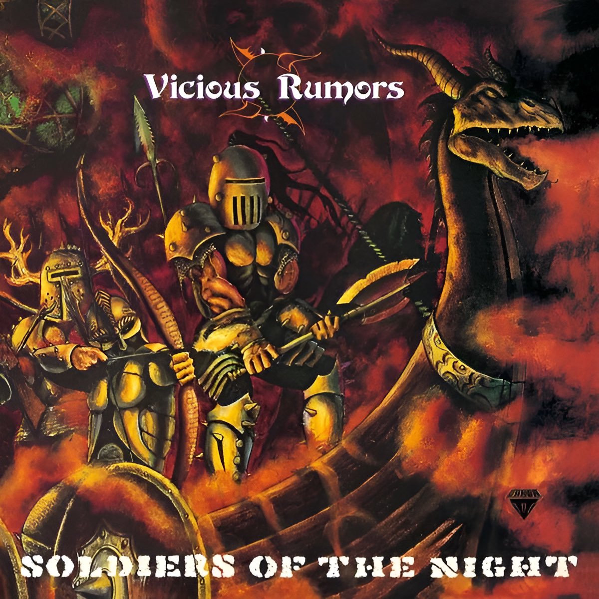ThisDayInMETAL's tweet photo. May 25th 1985 𝐕𝐢𝐜𝐢𝐨𝐮𝐬 𝐑𝐮𝐦𝐨𝐫𝐬 released their debut album “Soldiers of the Night” #MarchOrDie #InFire #Medusa #HeavyMetal
𝐃𝐢𝐝 𝐲𝐨𝐮 𝐤𝐧𝐨𝐰…
It is notably the only Vicious Rumors album to feature vocalist Gary St. Pierre as well as guitarist Vinnie Moore. https://t.co/HZ6hg5RnE9