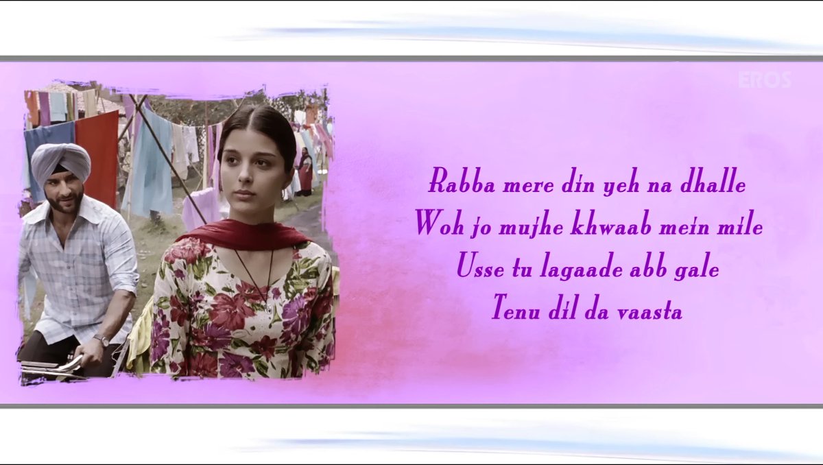 Himanshu | рд╣рд┐рдорд╛рдВрд╢реБ (@iamheemaanshoo) on Twitter photo Only people who've been through this will know the beauty of these lines. ЁЯдМ
#Gulzar sahab (Challa) - Loko sufne cha milne da vaada usda, saari saari raat na akh lagdi.
<a href="/Irshad_Kamil/">Irshad Kamil</a> sahab (Ajj din chadheya) - Rabba mere din ye na dhalle, wo jo mujhe khwaab me mile. Only people who've been through this will know the beauty of these lines. ЁЯдМ
#Gulzar sahab (Challa) - Loko sufne cha milne da vaada usda, saari saari raat na akh lagdi.
<a href="/Irshad_Kamil/">Irshad Kamil</a> sahab (Ajj din chadheya) - Rabba mere din ye na dhalle, wo jo mujhe khwaab me mile.