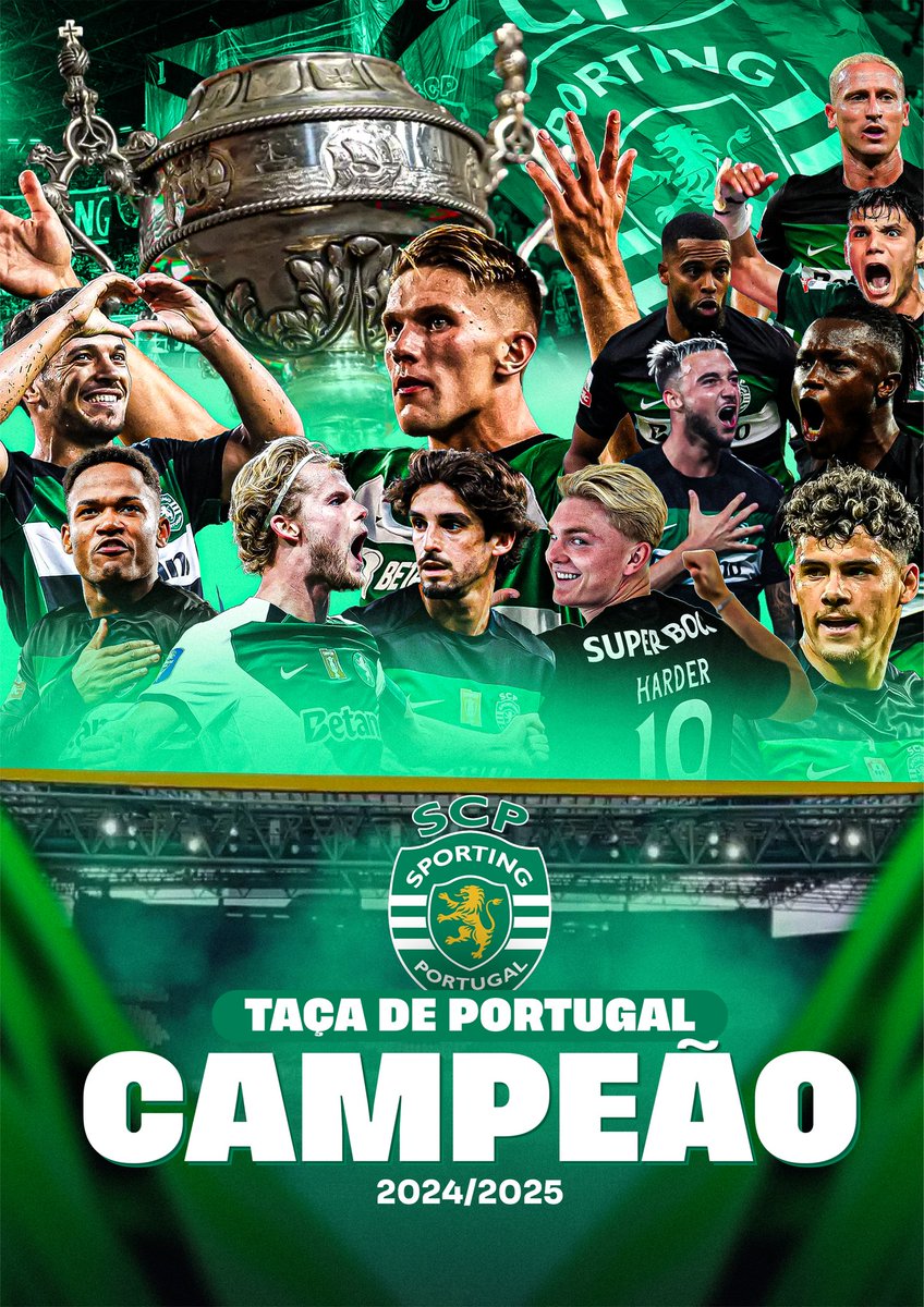 🚨 Sporting conquista a Taça de Portugal e faz a DOBRADINHA, 23 ANOS DEPOIS 🏆🦁

💥 <a href="/goatgraphicspt/">Real Goat Graphics</a>