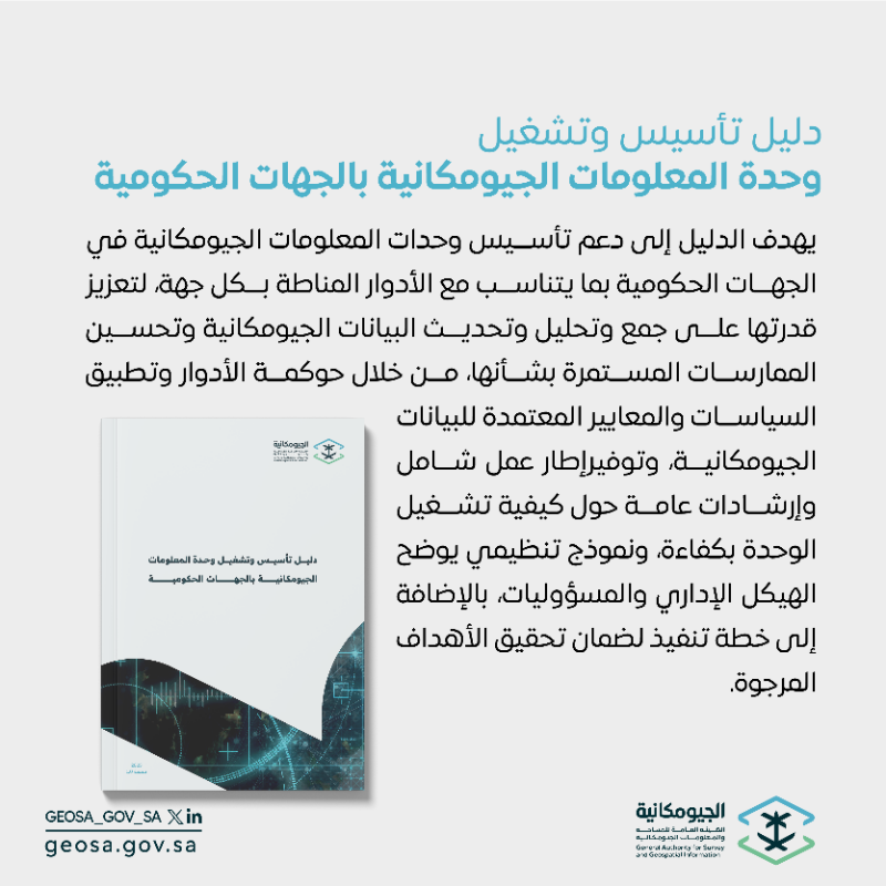 GEOSA_GOV_SA's tweet photo. مجلس إدارة #الجيومكانية؛ يعتمد الحوكمة الجيومكانية الوطنية.