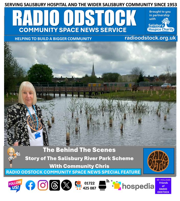 After going on the River Park Tour, I chat with Andy Wallis, Project Lead Environment Agency about the development of the Salisbury River Park, including the problems they faced from the start!
Listen from 2pm at radioodstock.org.uk
#salisbury #riverpark #communityfeature