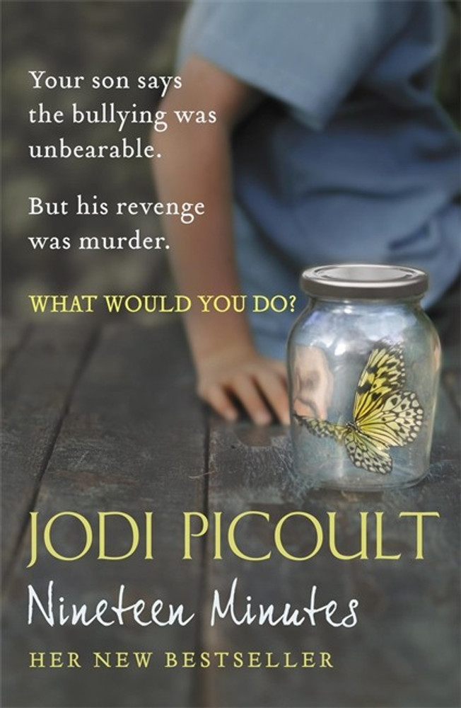Cypher98423673's tweet photo. Latest #Reading: #NineteenMinutes by #JodiPicoult.
#Picoult's novel relates the story of a school shooting in Sterling, New Hampshire, together with events preceding the incident and its aftermath. 
#Books
#Thriller
#PsychologicalFiction
#CrimeFiction https://t.co/L9ItpglJlX