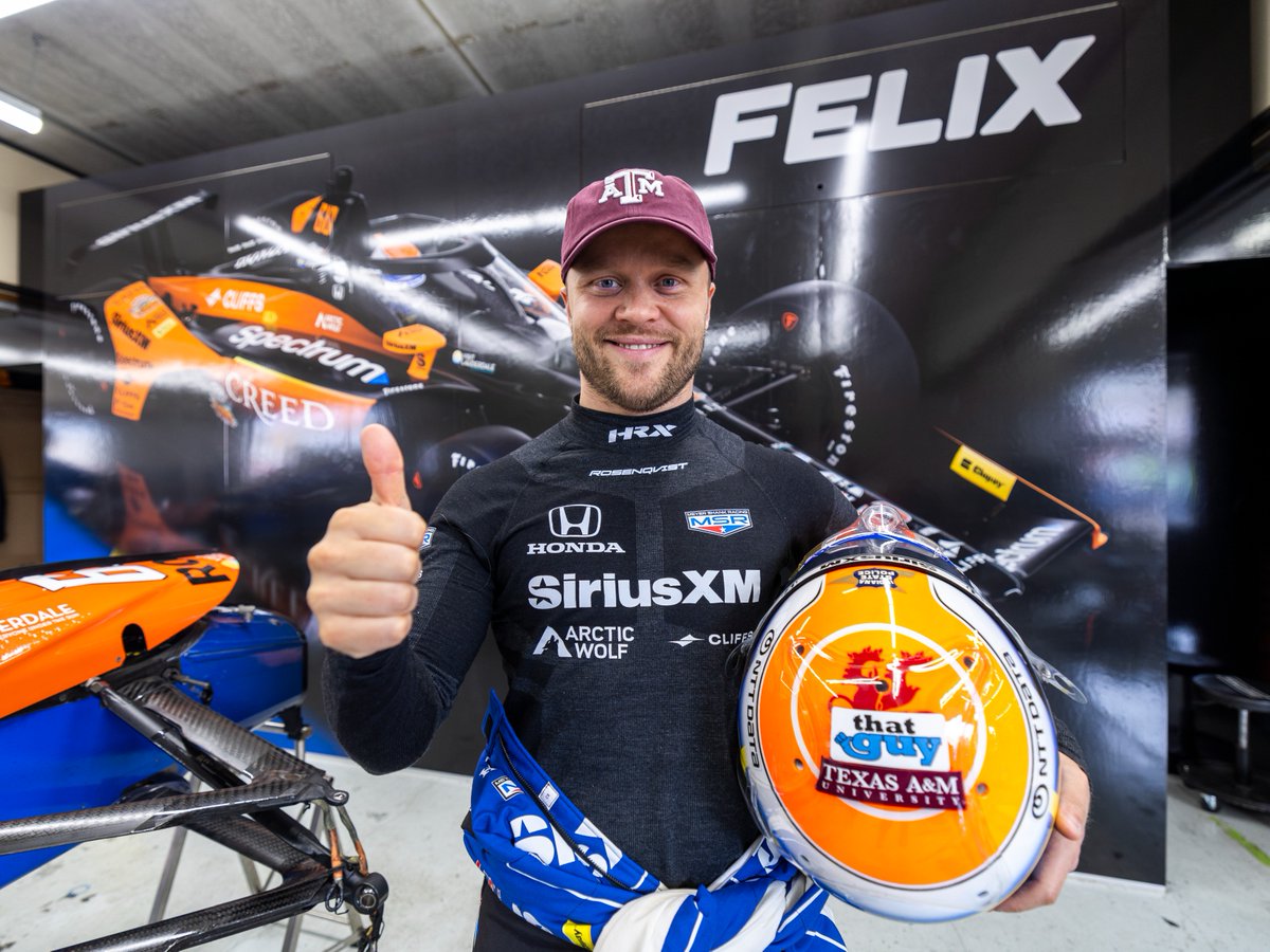 Texas A&M University (@tamu) on Twitter photo Good luck out there, <a href="/FRosenqvist/">Felix Rosenqvist</a>! Racing on Memorial Day is a powerful tribute in motion. The <a href="/IMS/">Indianapolis Motor Speedway</a> is filled with gratitude and remembrance today.
#Indy500 #MemorialDay #TAMU Good luck out there, <a href="/FRosenqvist/">Felix Rosenqvist</a>! Racing on Memorial Day is a powerful tribute in motion. The <a href="/IMS/">Indianapolis Motor Speedway</a> is filled with gratitude and remembrance today.
#Indy500 #MemorialDay #TAMU