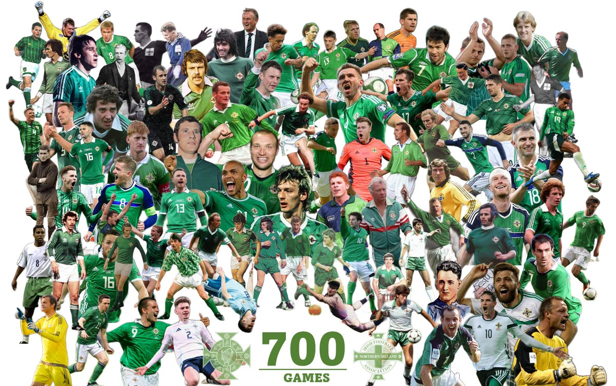 A landmark match this weekend for #NornIron, 700 games!
The #GAWA have been honoured to see some legendary players over the past 143 years.