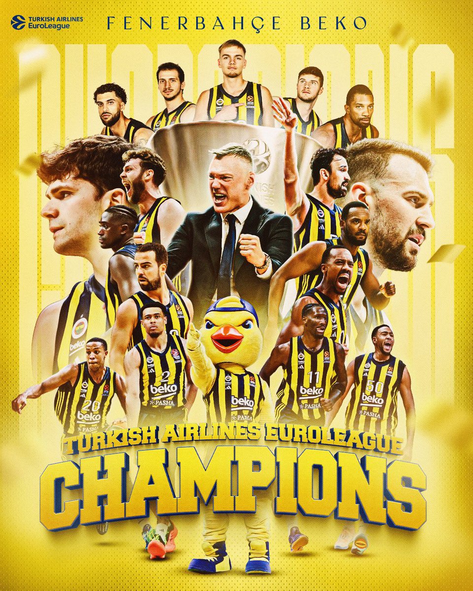 ŞAMPİYON FENERBAHÇE BEKO 💛💙