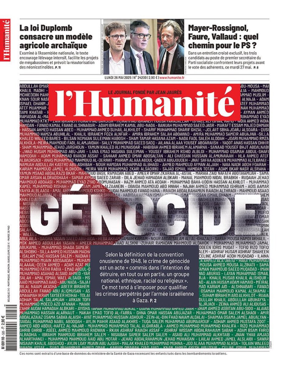 La Une de l’<a href="/humanite_fr/">L'Humanité</a>