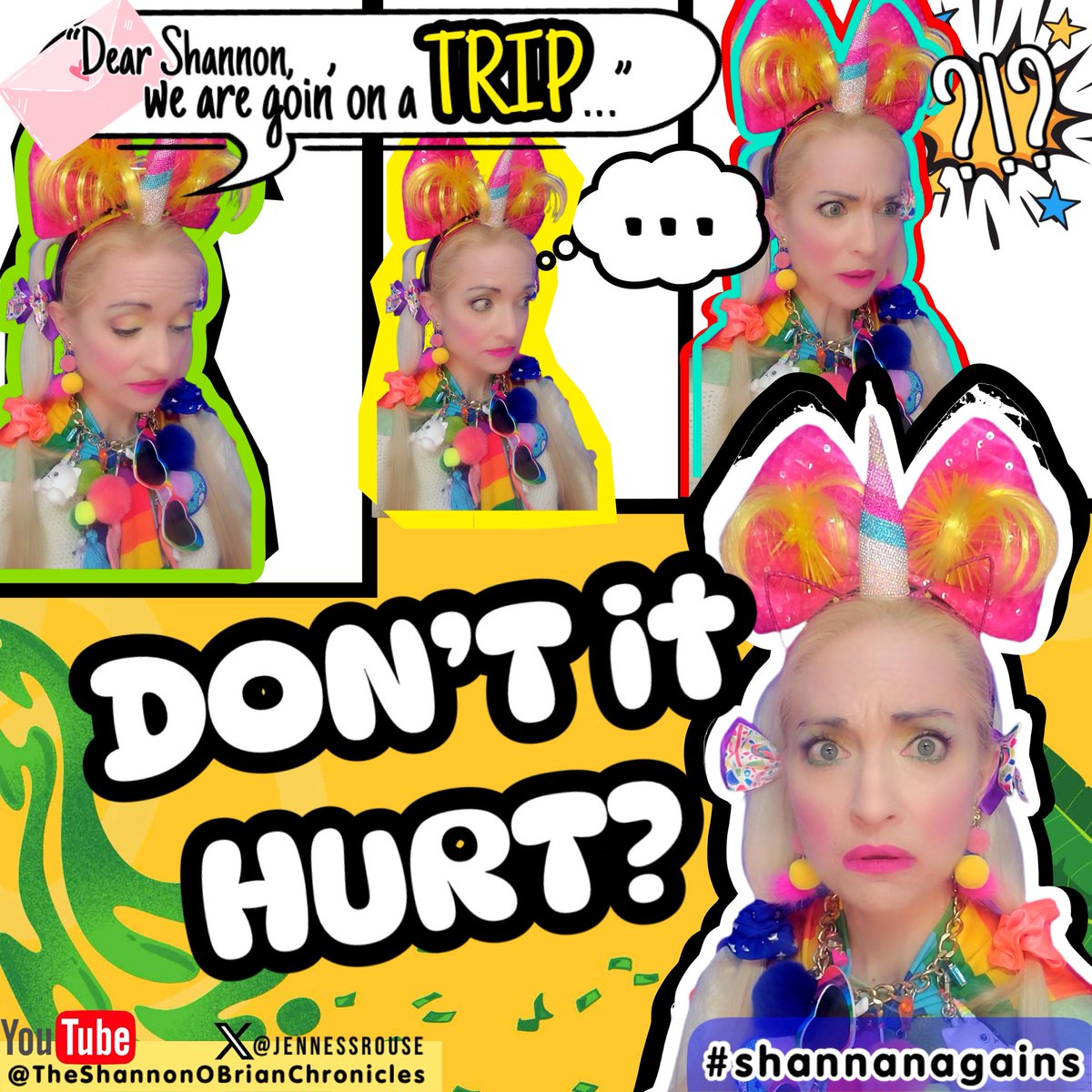 In case you missed the Shannon release-here’s the #SHANNANAGAINS RELEASE OF the episode in ONE COMIC STRIP!

#travel #funny #howto #justaskshannon #theshannonobrianchronicles #shannanagains