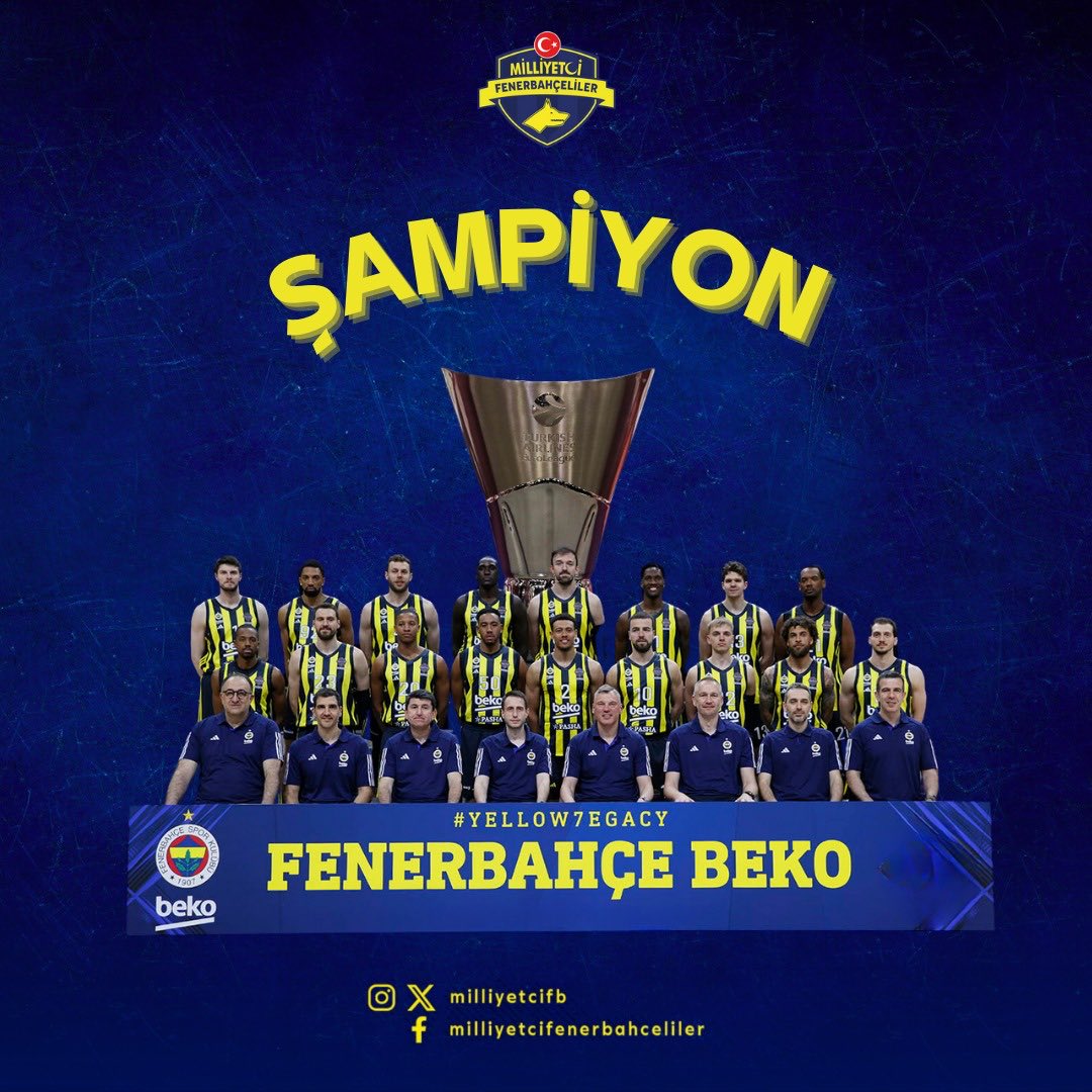 ŞAMPİYON FENERBAHÇE!!! 🏆🏆