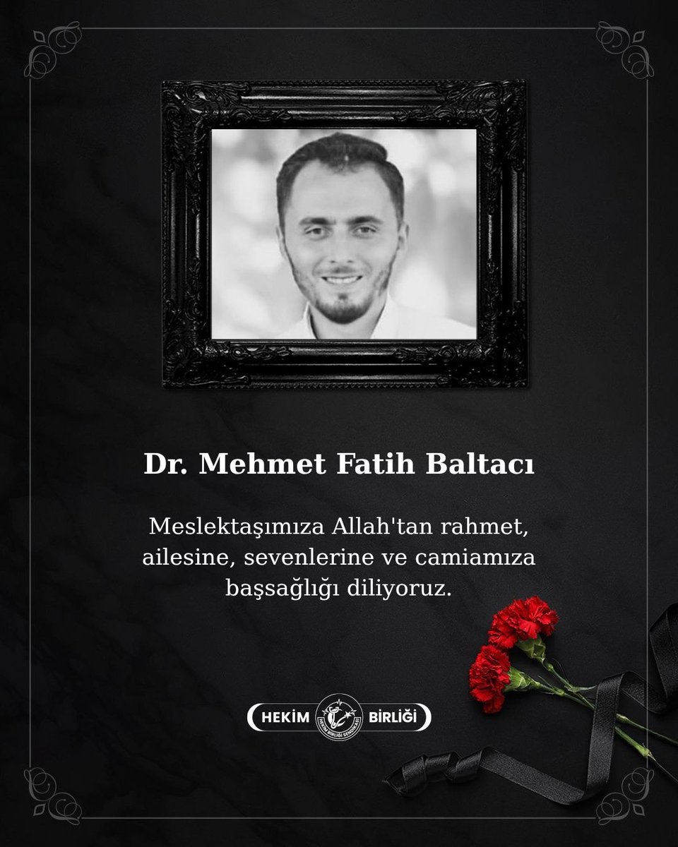 BAŞIMIZ SAĞ OLSUN

İzmir Şehir Hastanesi Çocuk Acil Servisi’nde görev yapan, Hekim Birliği üyesi değerli meslektaşımız Dr. Mehmet Fatih Baltacı’nın katıldığı bir düğünde duvar çökmesi sonucu yaşamını yitirdiğini, eşinin ise ağır yaralı olduğunu öğrenmenin derin üzüntüsü