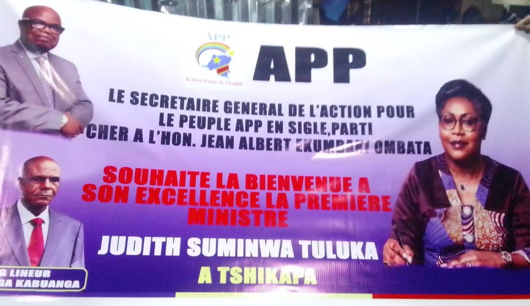 Tournée de PM Judith Suminwa dans l'espace Grand Kasaï : l'APP fédération du Kasaï, sensibilise et mobilise ses membres pour réserver un accueil chaleureux Au Cheffe de l'exécutif central qui arrive mardi 27 mai dans cette région.