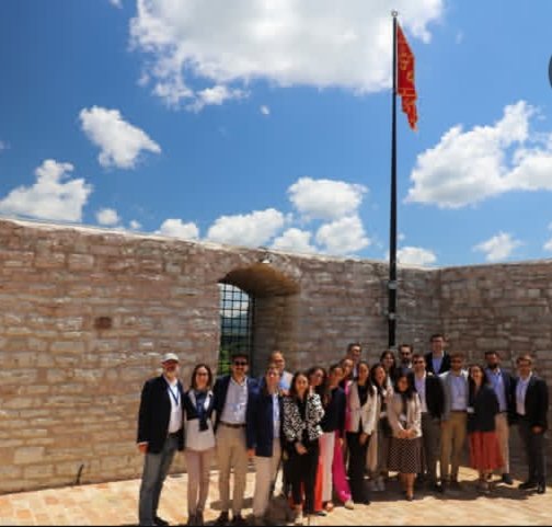 Este fin de semana hemos estado en la histórica inauguración de la #RoccaAlbornoziana de #Sassoferrato. Un lugar verdaderamente excepcional #LeMarche #GilDeAlbornoz