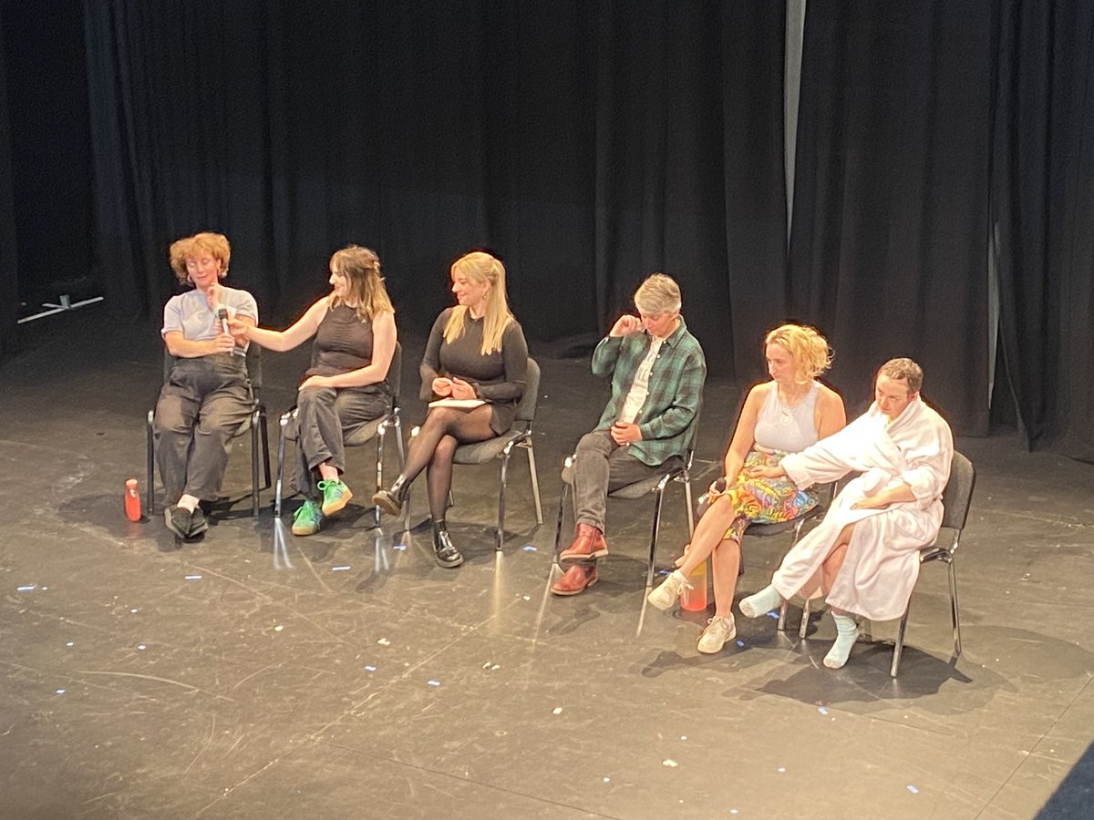 Michael Quinn (@quinnfreelance) on Twitter photo Final day of Front & Centre symposium <a href="/QUBelfast/">Queen's University Belfast 🎓</a> focused on new work from <a href="/alicemalseed/">Alice Malseed</a> Clare Duffy, Grace Kully <a href="/GillianPen/">Gillian Pencavel</a> Soso Nà Cheallaigh, Holly Hannaway (l-r), <a href="/IdeSimpson/">Íde Simpson</a> Aoife De Bhál, Denise McCready, Aoife Kane. Invaluable weekend. Exciting times ahead for NI theatre. Final day of Front & Centre symposium <a href="/QUBelfast/">Queen's University Belfast 🎓</a> focused on new work from <a href="/alicemalseed/">Alice Malseed</a> Clare Duffy, Grace Kully <a href="/GillianPen/">Gillian Pencavel</a> Soso Nà Cheallaigh, Holly Hannaway (l-r), <a href="/IdeSimpson/">Íde Simpson</a> Aoife De Bhál, Denise McCready, Aoife Kane. Invaluable weekend. Exciting times ahead for NI theatre.