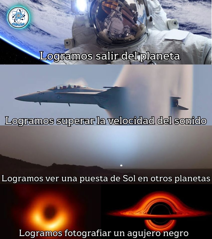 EnsedeCiencia's tweet photo. La especie humana también ha podido lograr objetivos tan increíbles, que para algunos todavía lo siguen siendo https://t.co/peIVPzAS9P