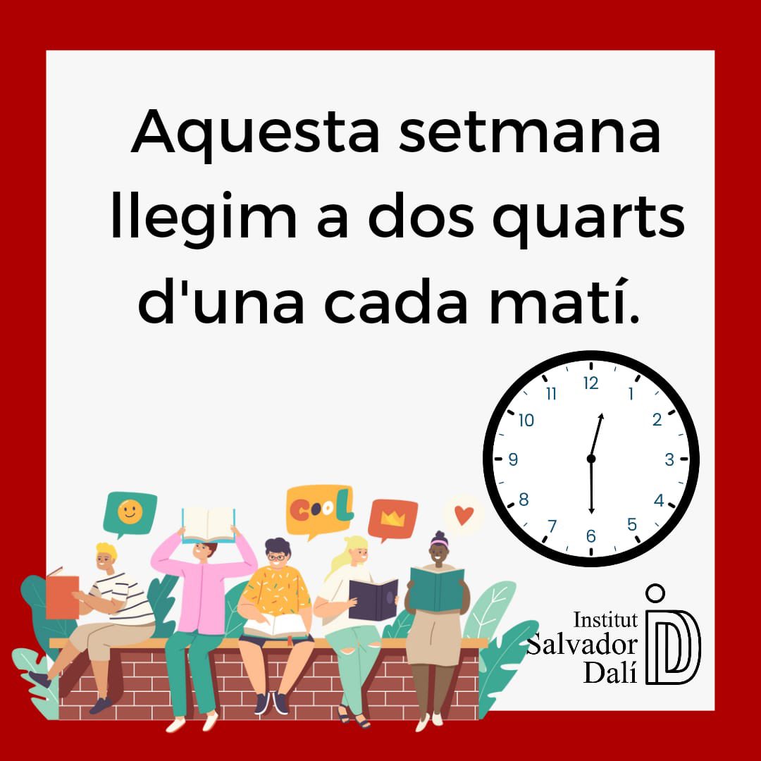Ens anem apropant a l'estiu i la calor es comença a notar i res millor que un bon llibre per ajudar-la ha passar!
#tempsdelectura