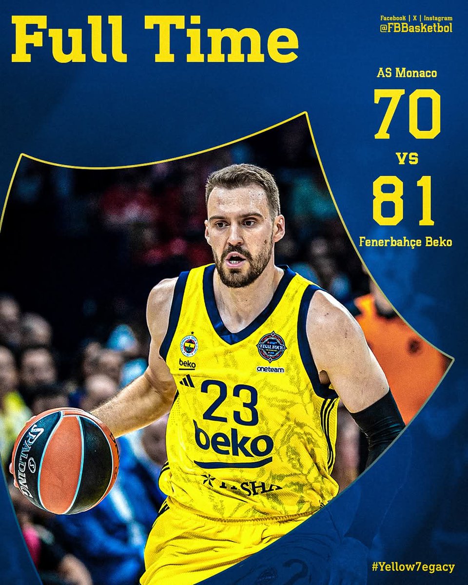 Tebrikler #FenerbahceBeko 

#finalfour2025 
<a href="/Fenerbahce/">Fenerbahçe SK</a>