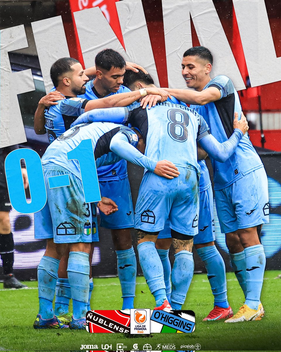 EL CAPO VUELVE CON LOS 3 PUNTOS 

Acaba de terminar en Chillán el encuentro entre O'Hggins y Ñublense. Juan Leiva le da el triunfo a la celeste.
             Ñublense  0
             OHiggins   1

El Capo queda con 20 puntos.