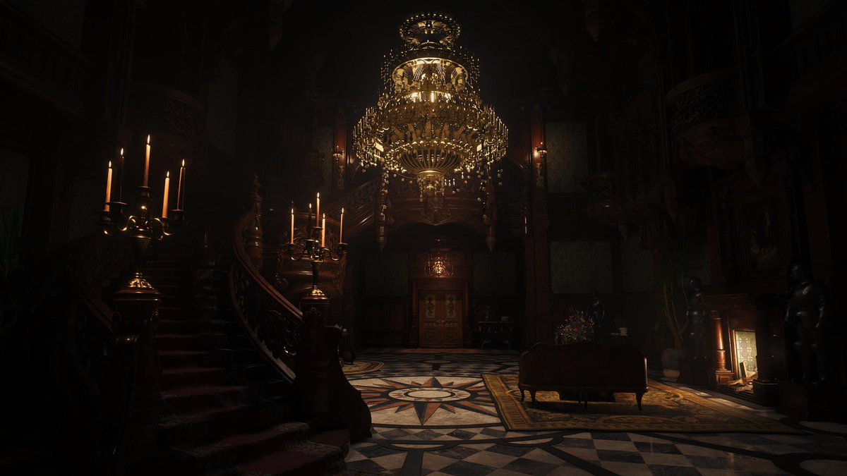 Resident Evil Village من الألعاب الرعب النادرة اللي قدرت تعطيك عالم جداً جميل بصرياً بس بنفس الوقت كئيب ومرعب.