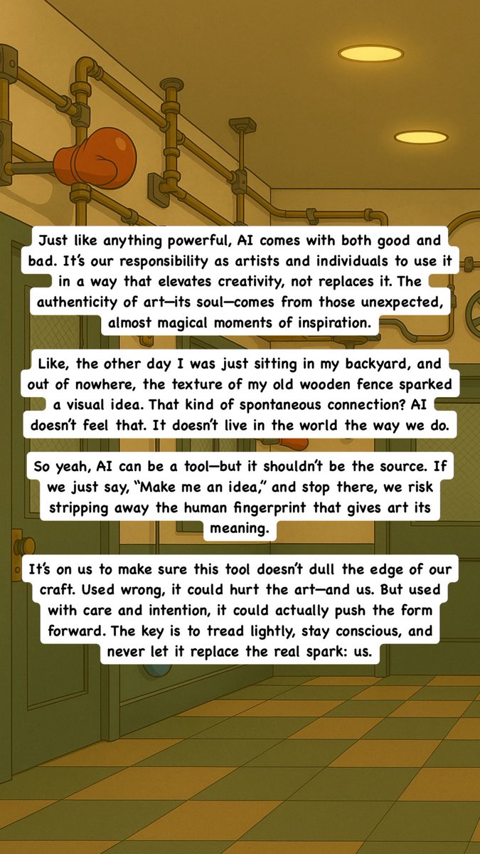 amdvisuals's tweet image. Just wanted to share a bit of my process. AI’s a hot topic, but for me, it’s not about replacing ideas—it’s about expanding them. I use it to visualize concepts, communicate better with my team, and build stronger creative worlds. Here are a few examples: