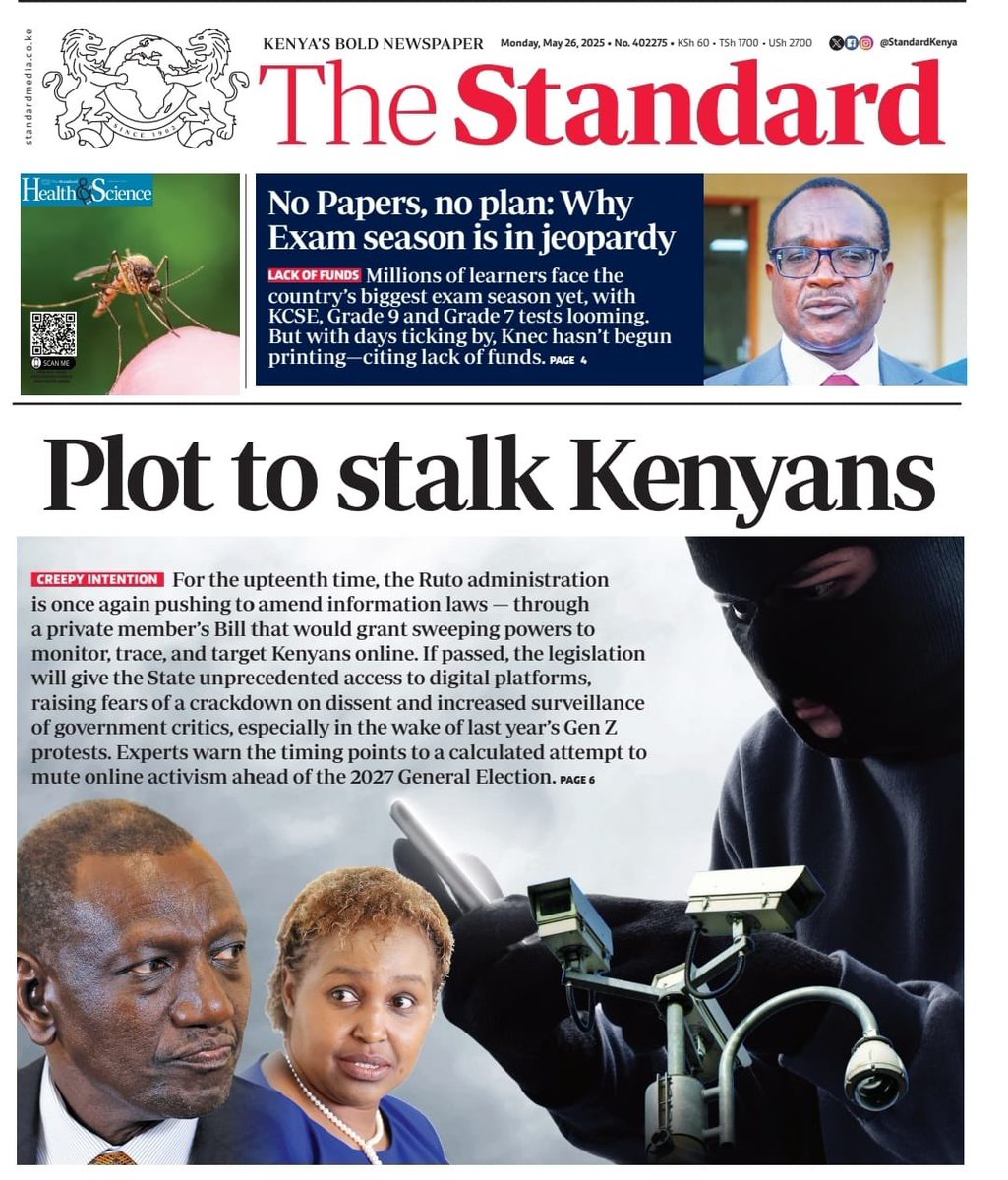 Nothing but pure state capture and censorship. Who does that in a democratic nation governed by the rule of law?

#RutoMustGo 
#RutoMustGoNow 
#Rejectfinancebill2025